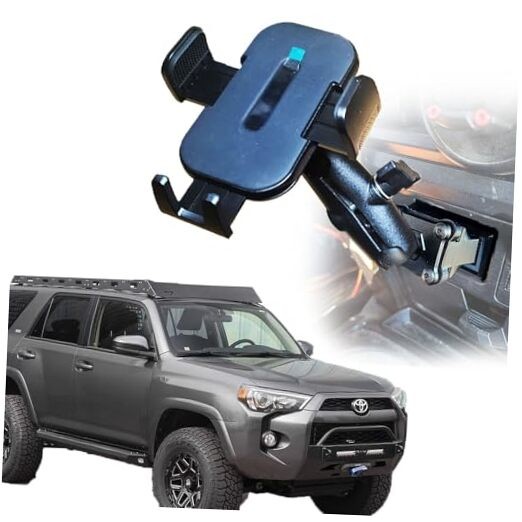 The Stubby Smash Phone Mount Kit w/Basic Phone Holder for 5th Gen 4Runners | 