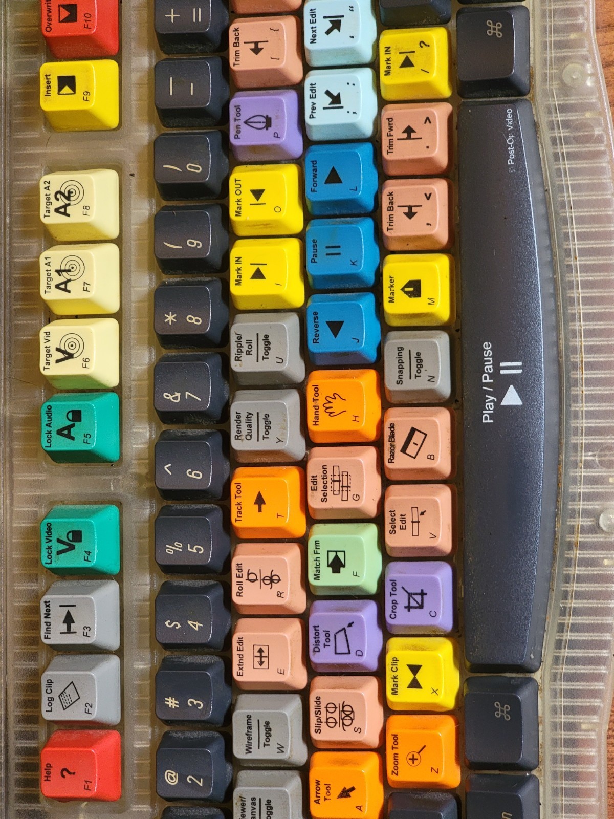 Vintage Avid Post-Op Video Editing Keyboard – Classic Film/TV Gear
