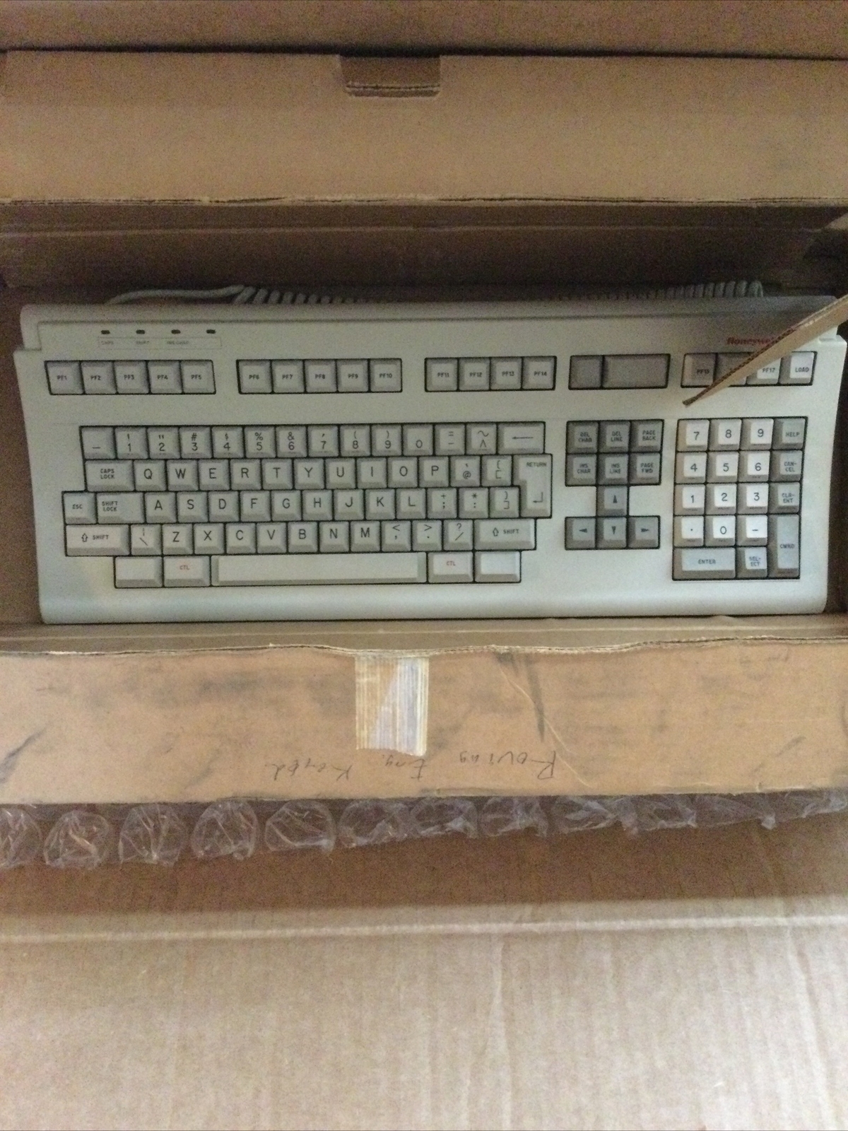 Honeywell 108RX33S-211E Gray Roving English Engineering Keyboard 51196712-100E/A