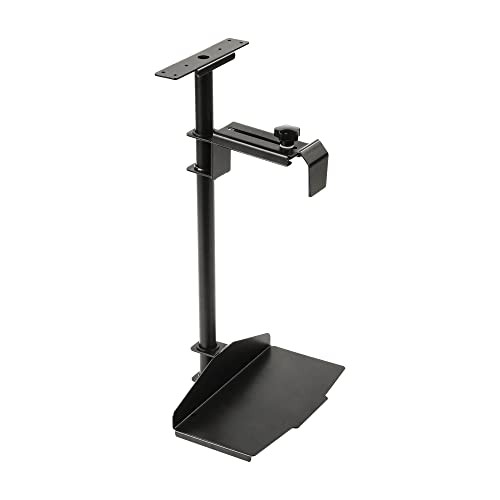  CPU Holder Under Desk Mount, Computer Tower Holder 360° Swivel Height & Width 