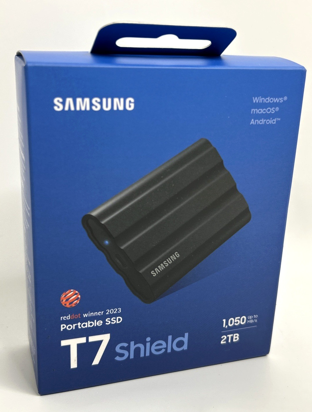 Samsung T7 Shield 2TB Portable SSD USB 3.2 Gen 2, Black *NEW SEALED*