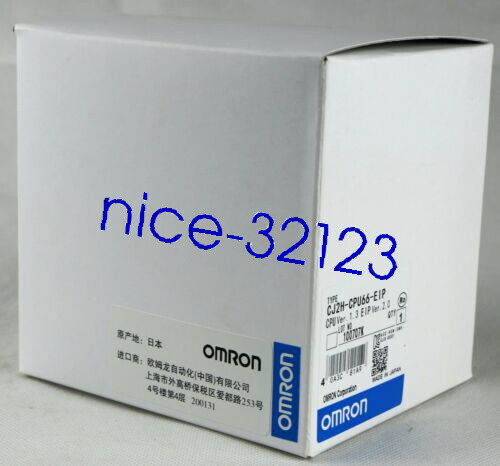 1PC OMRON PLC CJ2H-CPU66-EIP Module CJ2HCPU66EIP New In Box Expedited Shipping