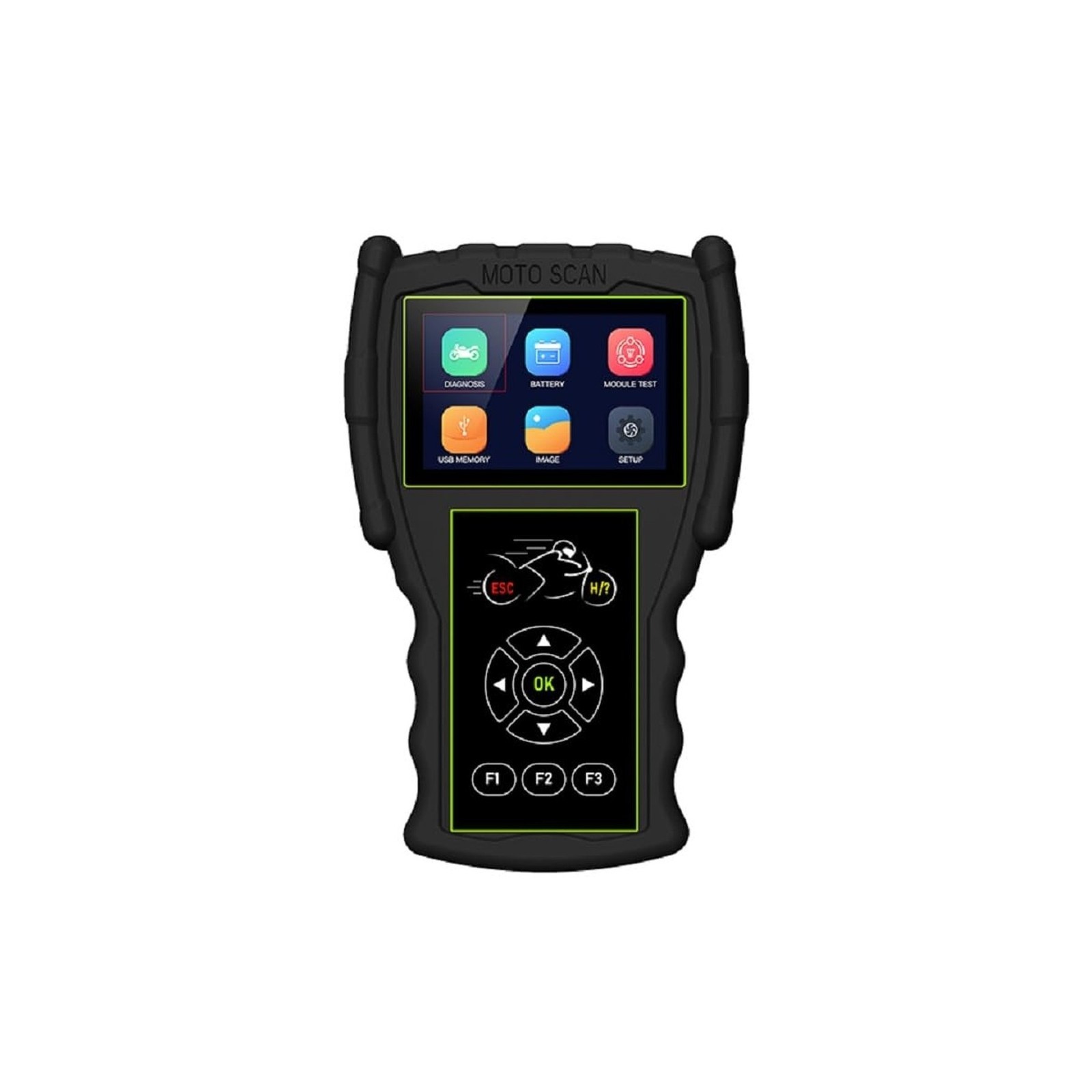 Original JDiag M100 Pro Motorcycle Scanner Professional Diagnostic Tool for M...