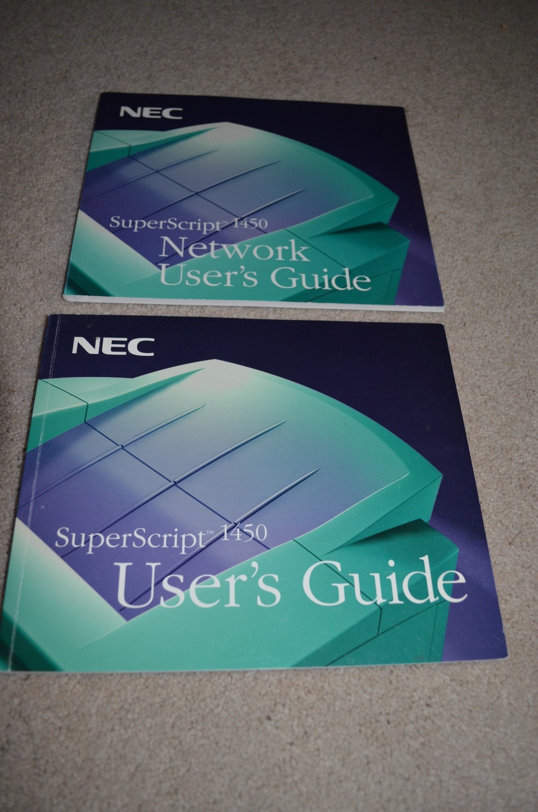 NEC SUPERSCRIPT 1450 USERS GUIDE
