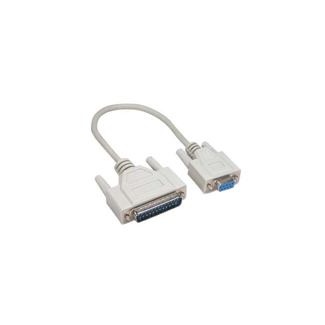 Fuji Labs DB9-F/DB25-M Null Modem Cable