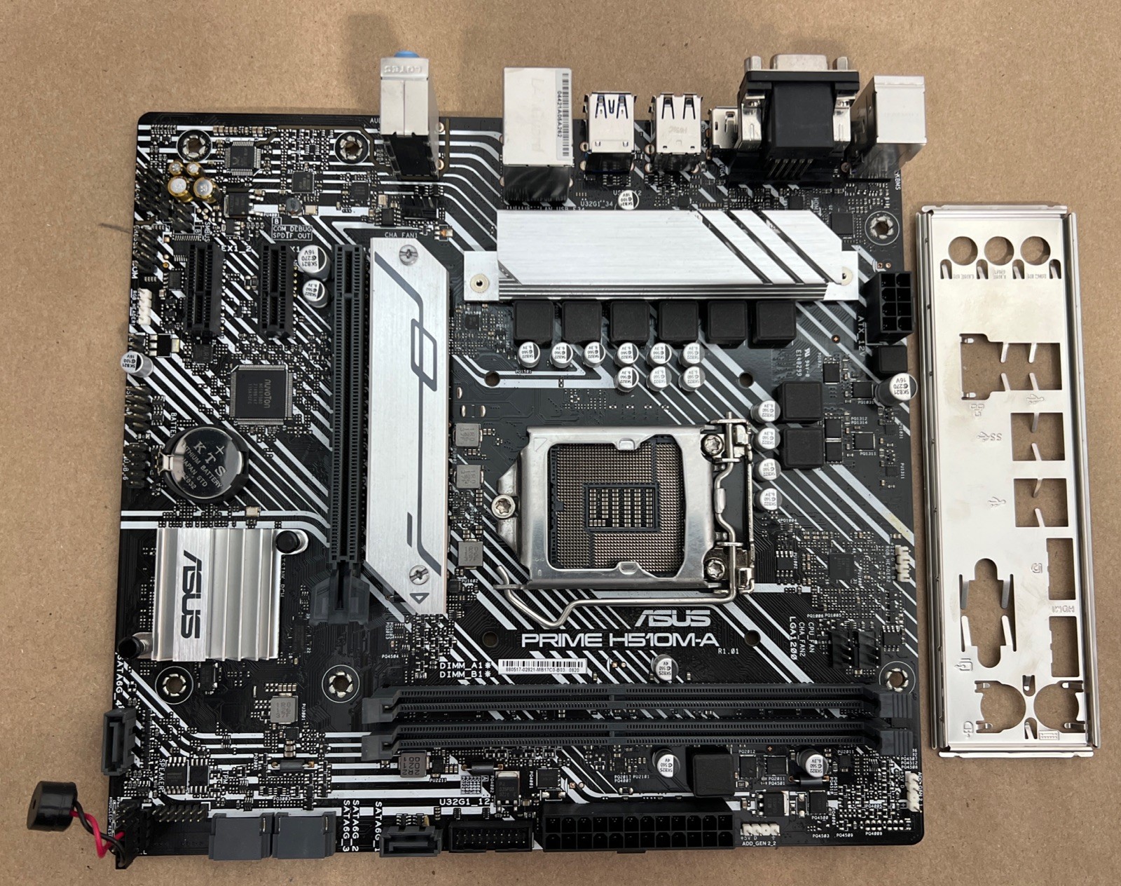 ASUS ‎Prime H510M-A LGA1200 Intel 10th/11th Gen MicroATX H510 Gaming Motherboard