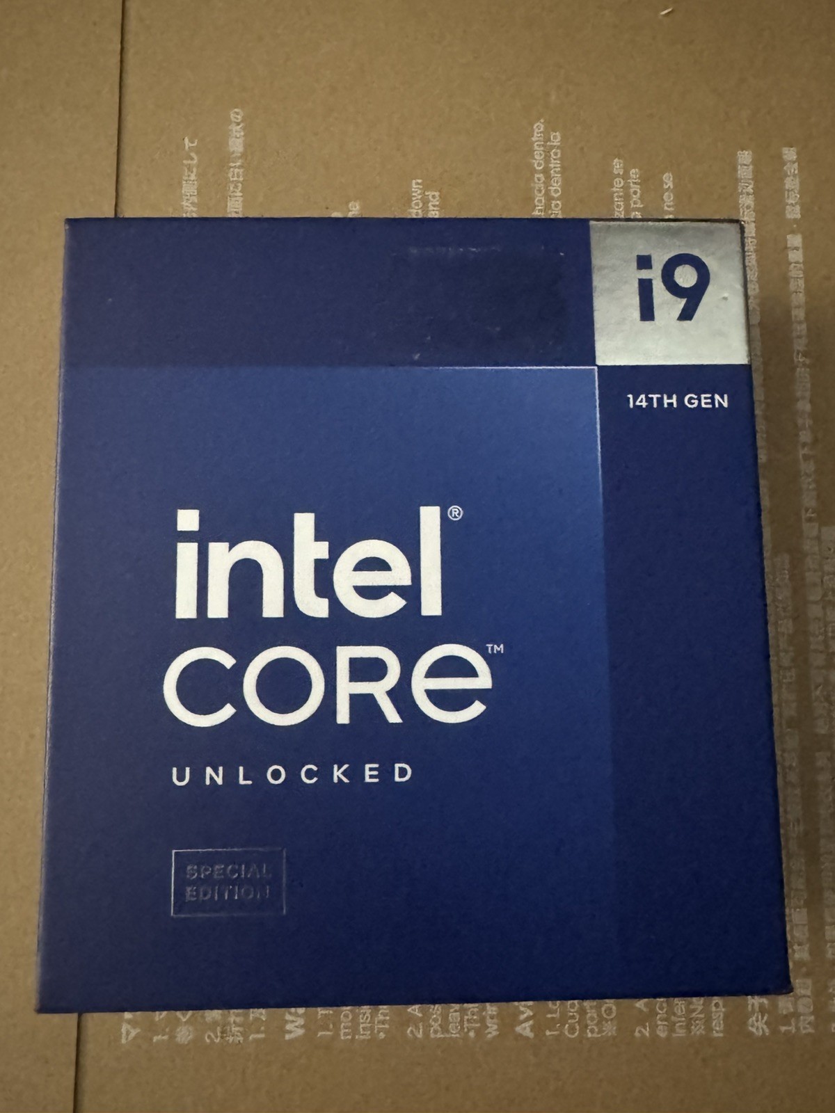 Intel Core I9 14900KS SP 109- see description