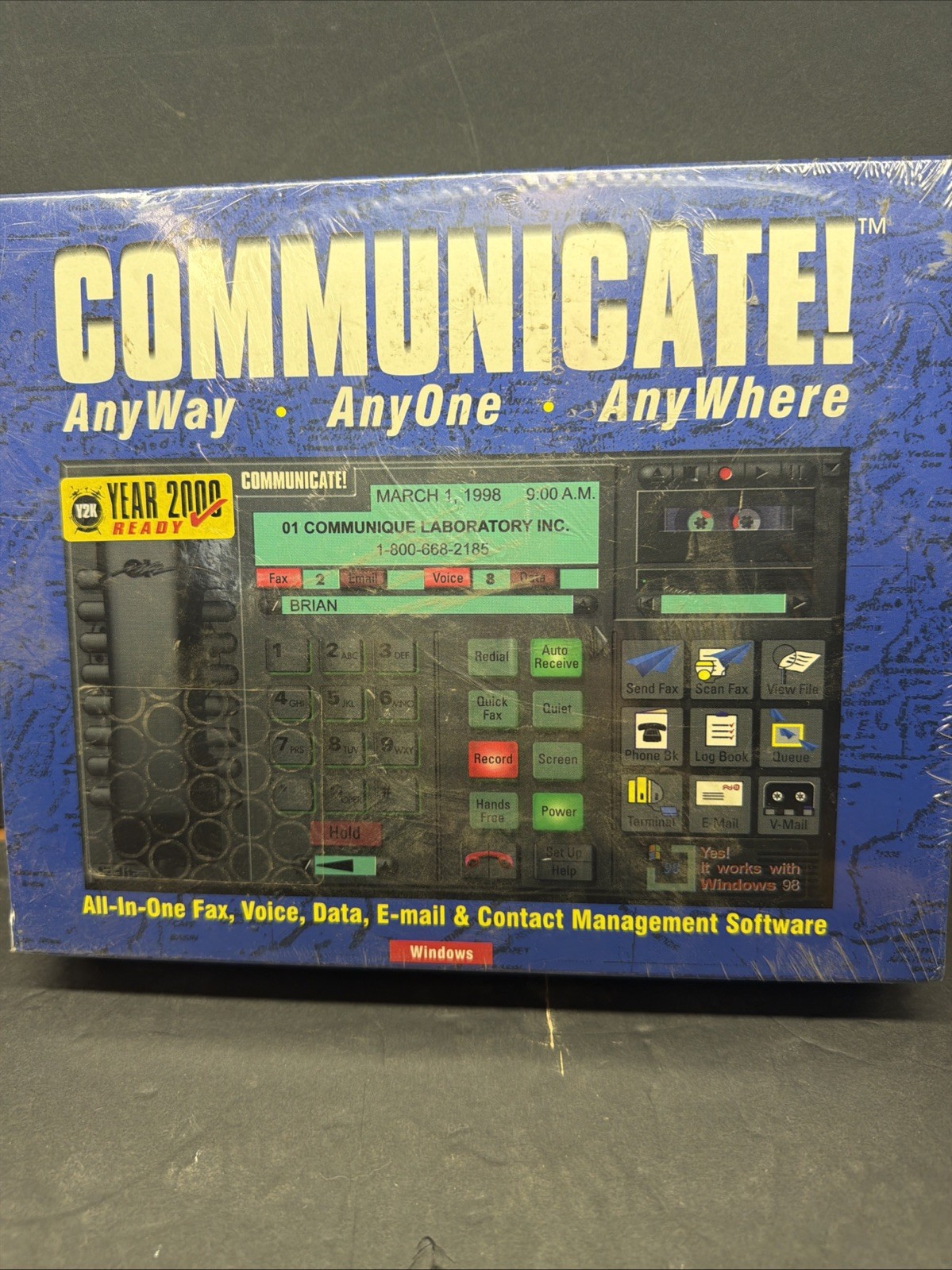 Communicate All-in-one Solution User's Guide Book + CD-Rom V8.0  NEW SEALED BOX