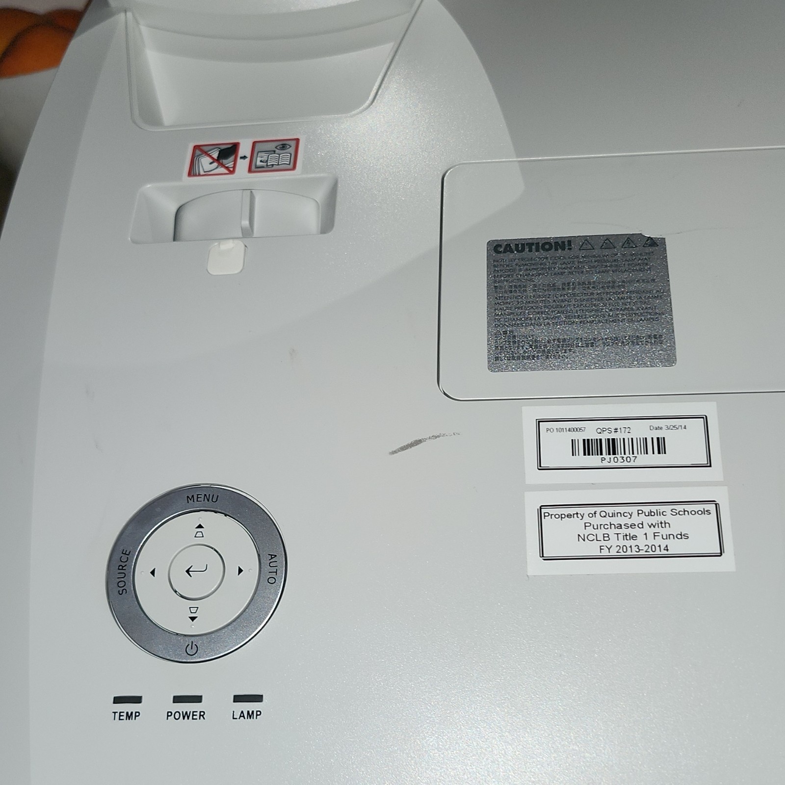 Steelcase PJ930 DLP Desktop Projector White HDMI VGA USB RJ45 DisplayPort 2014