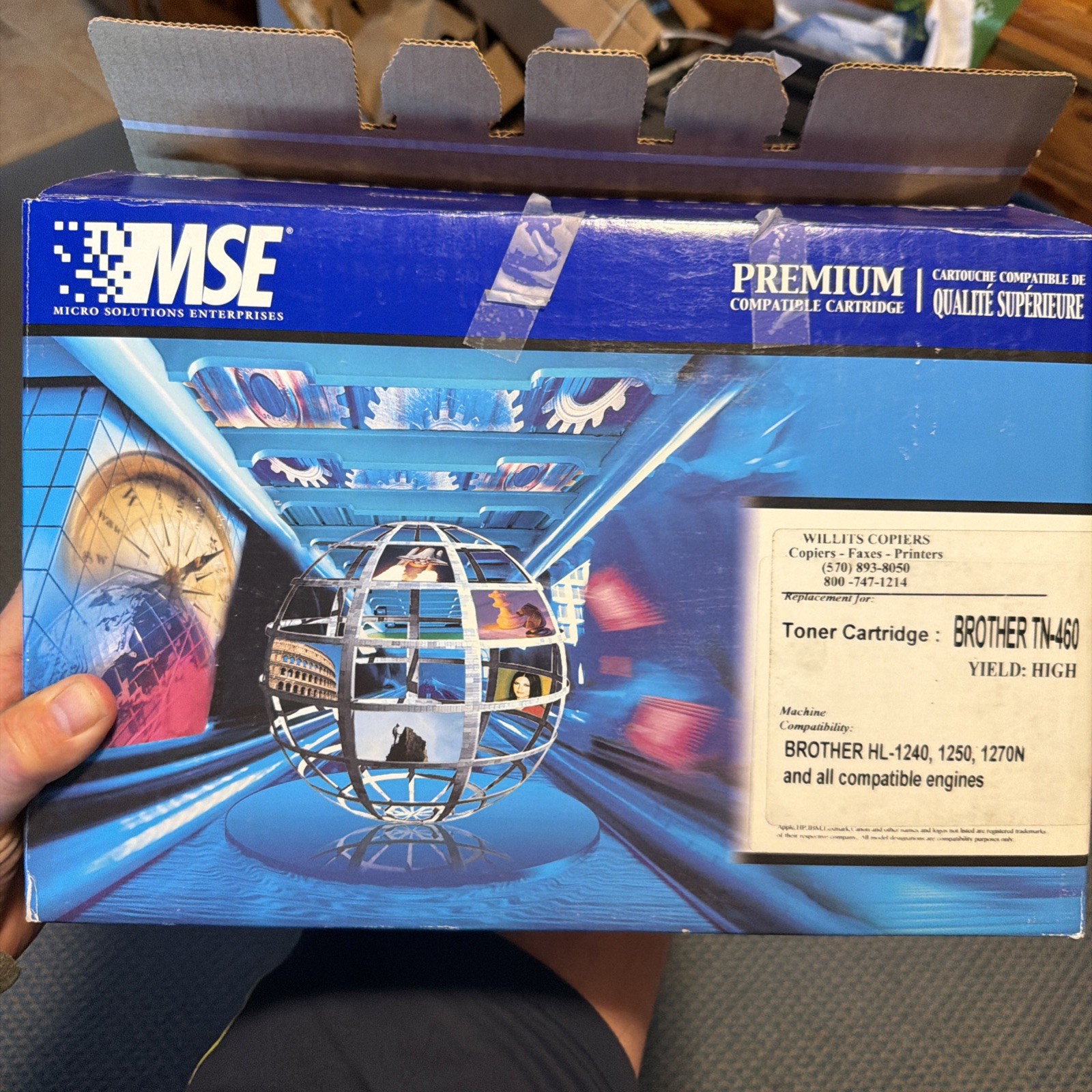 MSE Premium High Yield Toner Cartridge for Brother TN460