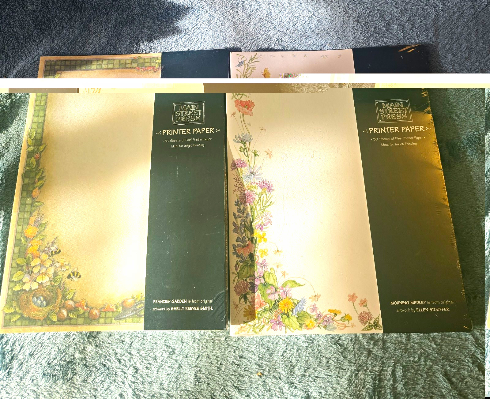 Vintage Main Street Press Printer Paper Bundle - Sealed New in Pack - 60 Sheets