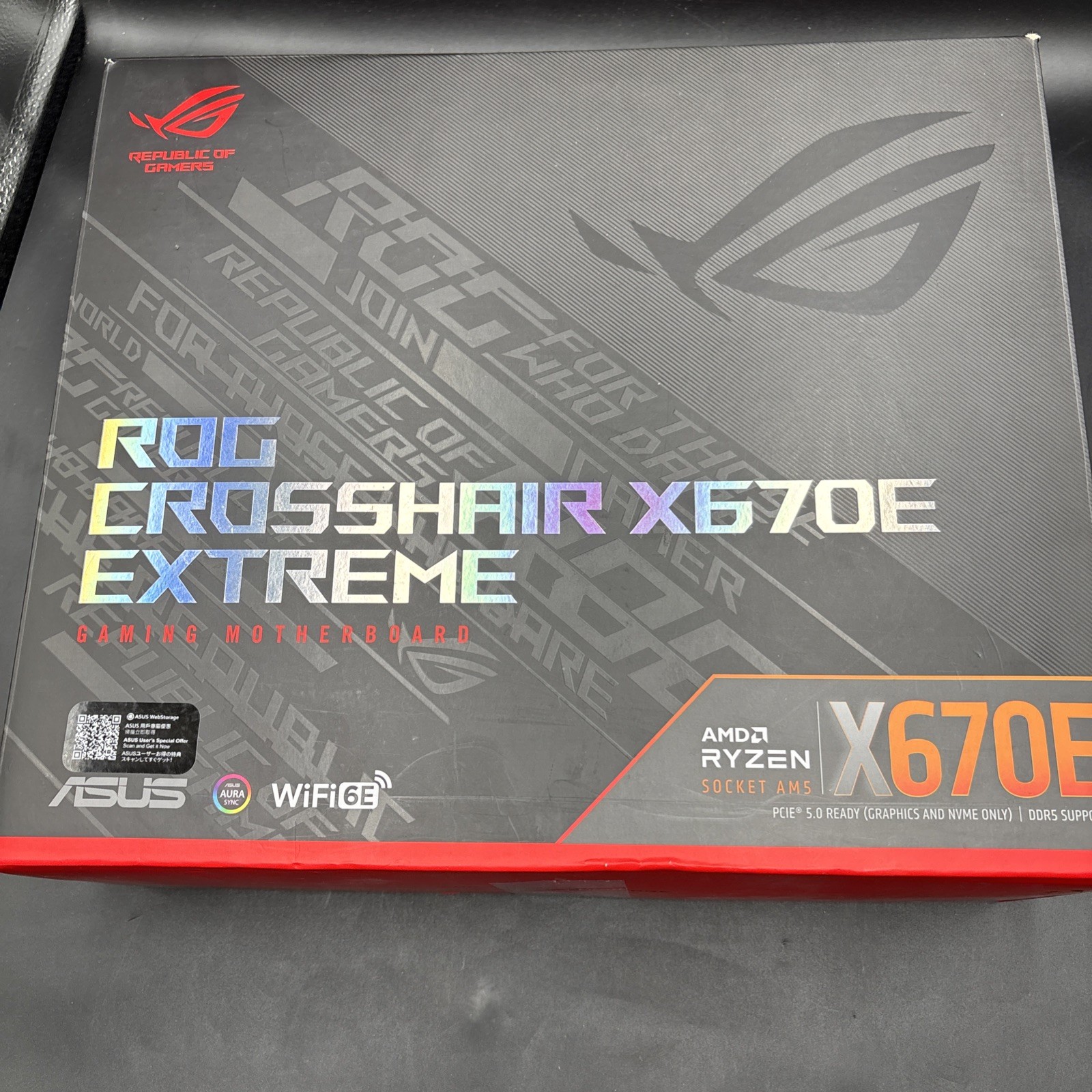 ASUS ROG Crosshair X670E Extreme AM5 EATX AMD Motherboard *READ*