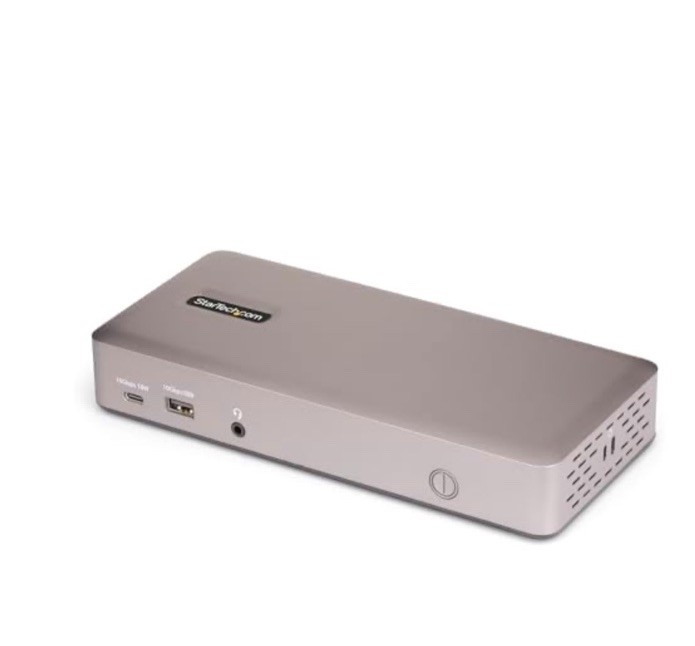 StarTech Triple-Monitor USB4 Docking Station 4K 60Hz HDMI or DisplayPort 6x USB