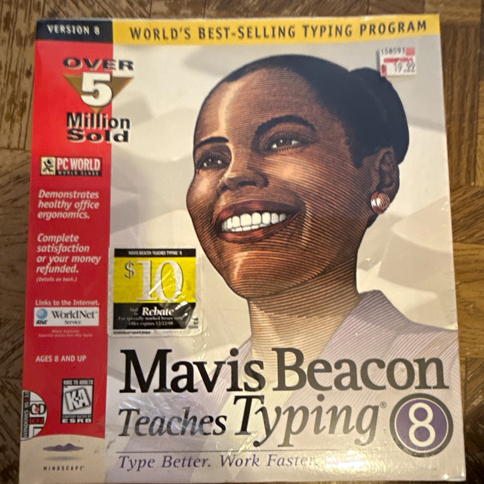 Mavis Beacon Teaches Typing 8 Typing Software CD (Version 8)