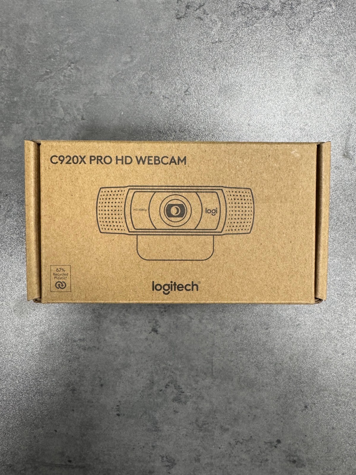 LOGITECH C920X HD PRO WEBCAM FULL HD 1080P/30FPS VIDEO CLEAR AUDIO BLACK NEW