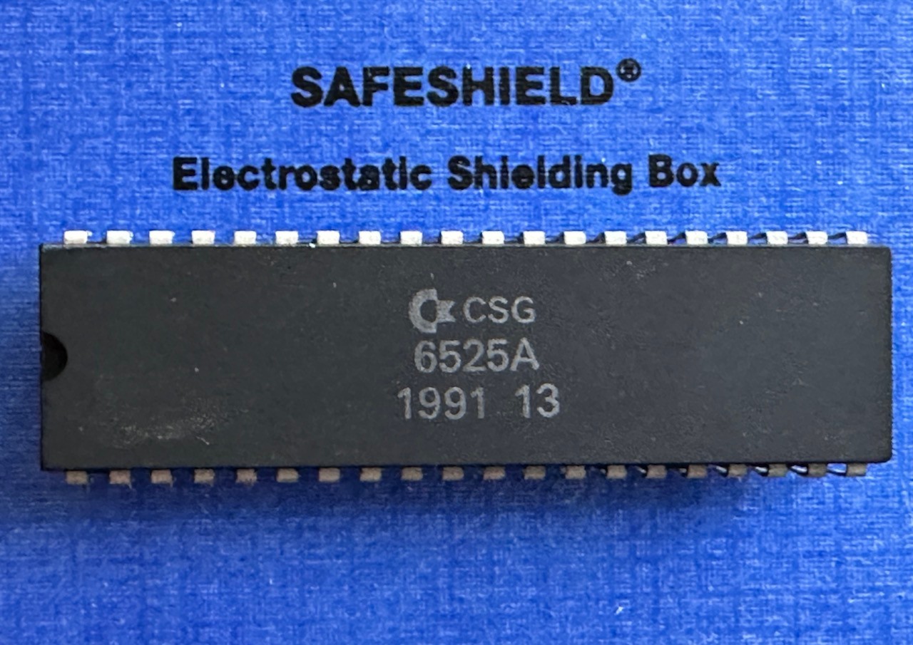 Commodore CDTV CSG 6525A CD-ROM Controller Chip for CD 1000/CDTV 1 #9 91