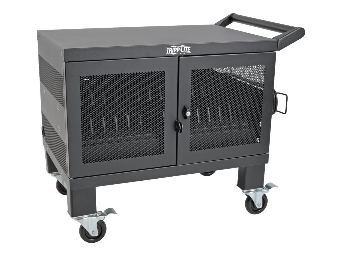 Tripp Lite CSHANDLEKIT2 Mobile Cart Conversion Kit with Handle Casters and Power