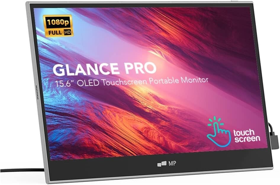 Portable Monitor - Mobile Pixels Glance Pro 15.6" OLED Touchscreen Monitor