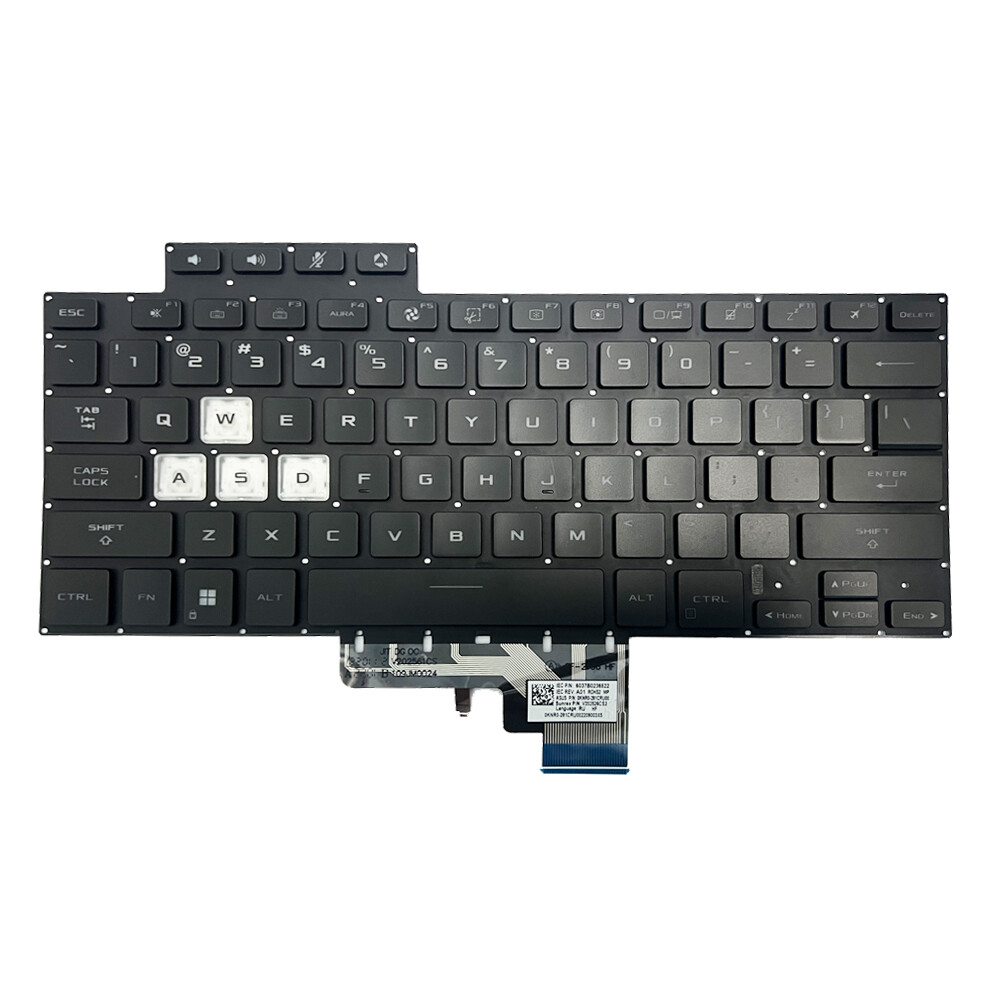 Keyboard Backlit 037B0236522 For ASUS TUF Air FX516 FX516P FX516PR FX516PM FA516