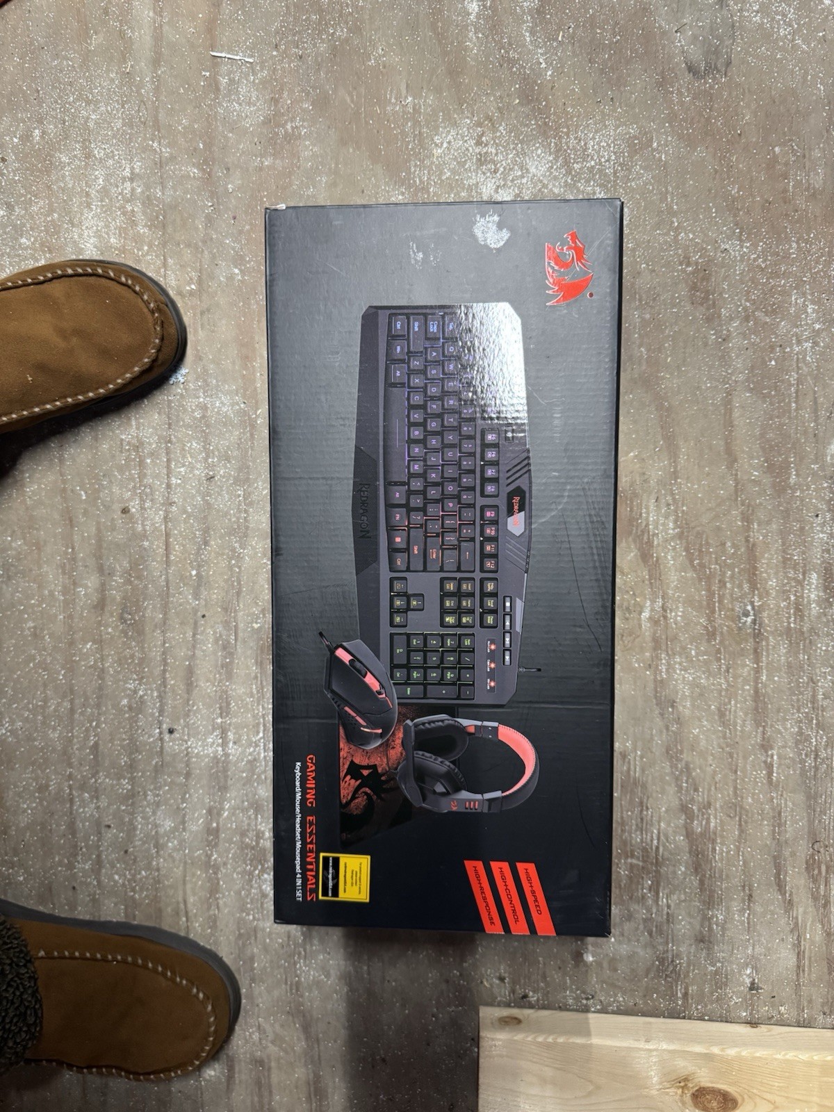 Redragon K582-BA RGB Mechanical Gaming Keyboard & M711 10000dpi Gaming Mouse Set