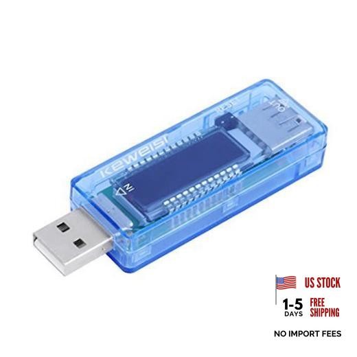 LCD USB Current Voltage Doctor Charger Capacity Tester Meter Power Bank