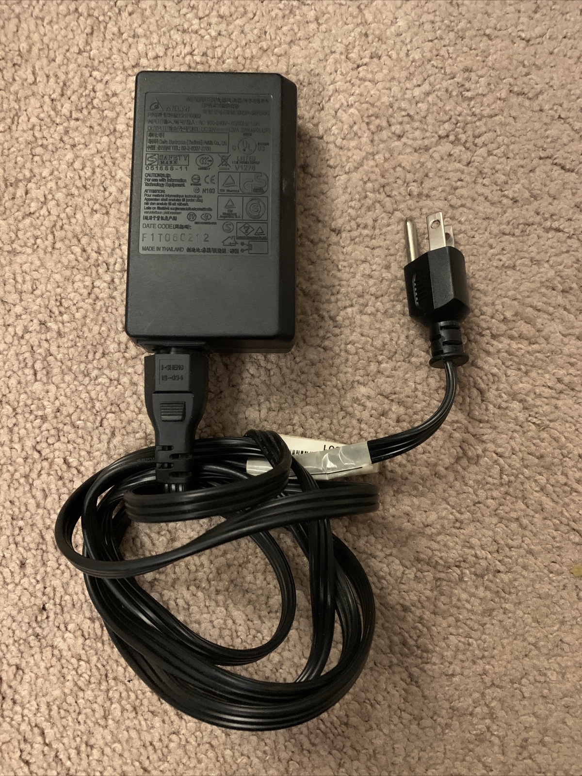 Genuine OEM Delta TADP-32FB BC Power AC/DC Adapter 21H0302 printer Dell Lexmark
