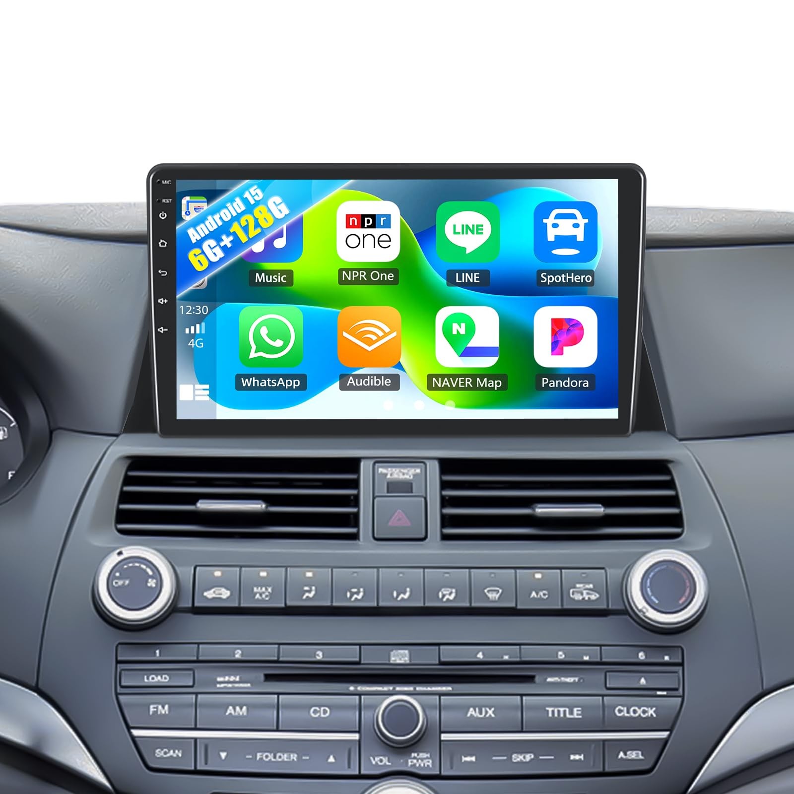 8Core 6G+128G Android 15 Car Stereofor Honda Accord 20082013