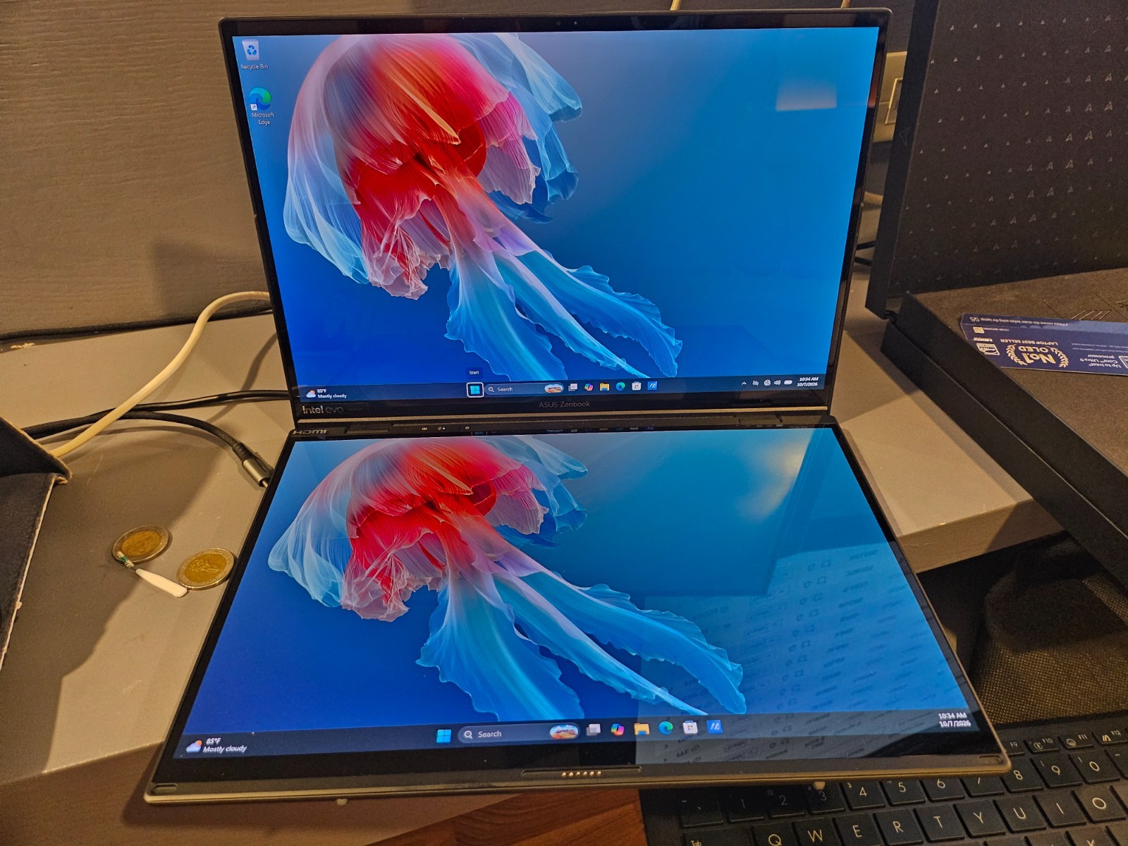 ASUS Zenbook UX8406MA Dual Screen Laptop 2024  amazing condition