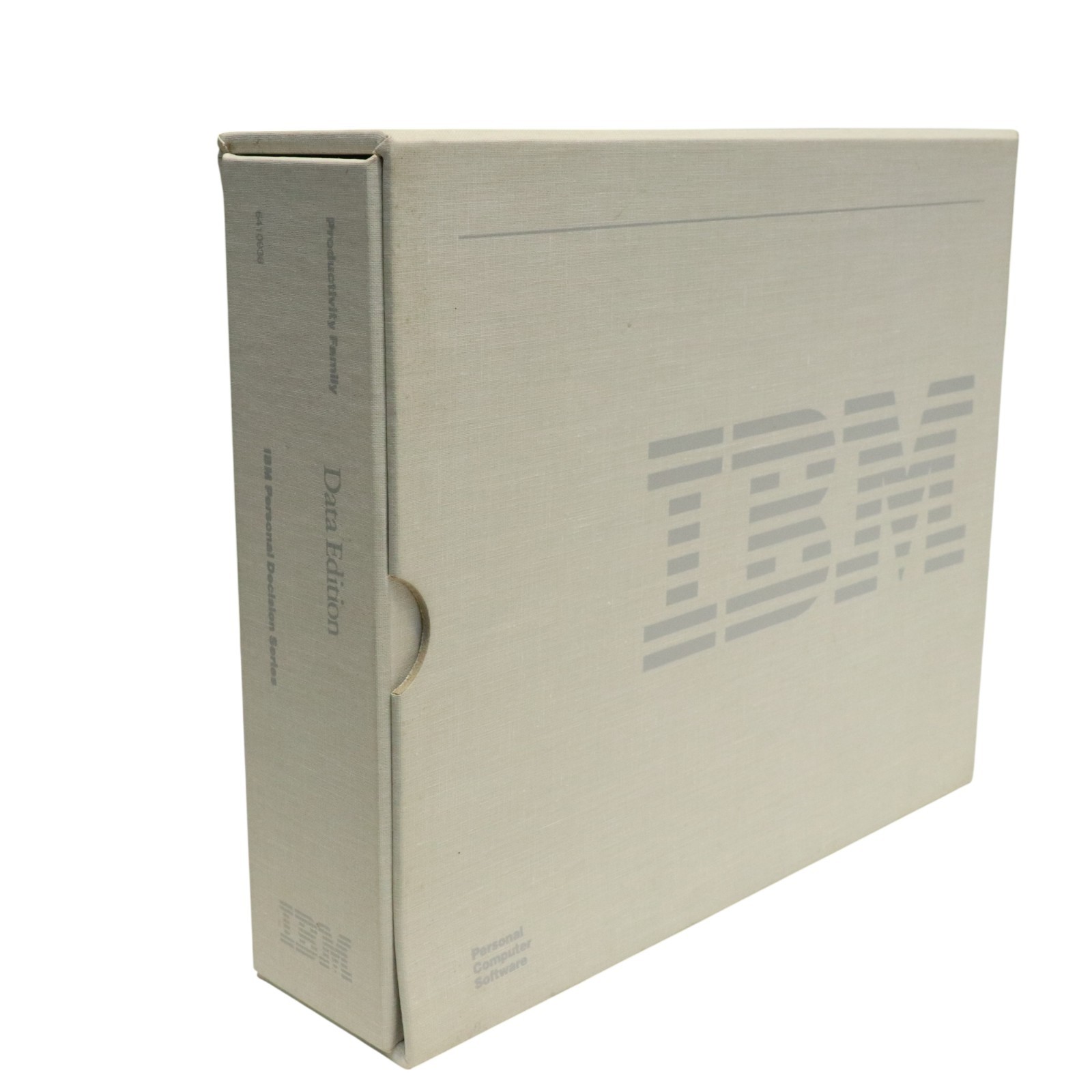 IBM 1984 Personal Decision Series Data Edition Productivity Family Book DOS