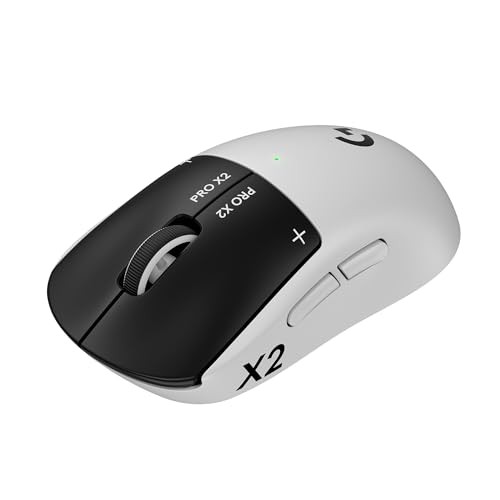 Logicool G Logitech PRO X2 SUPERSTRIKE Gaming Mouse White 8K HITS 61g Wireless