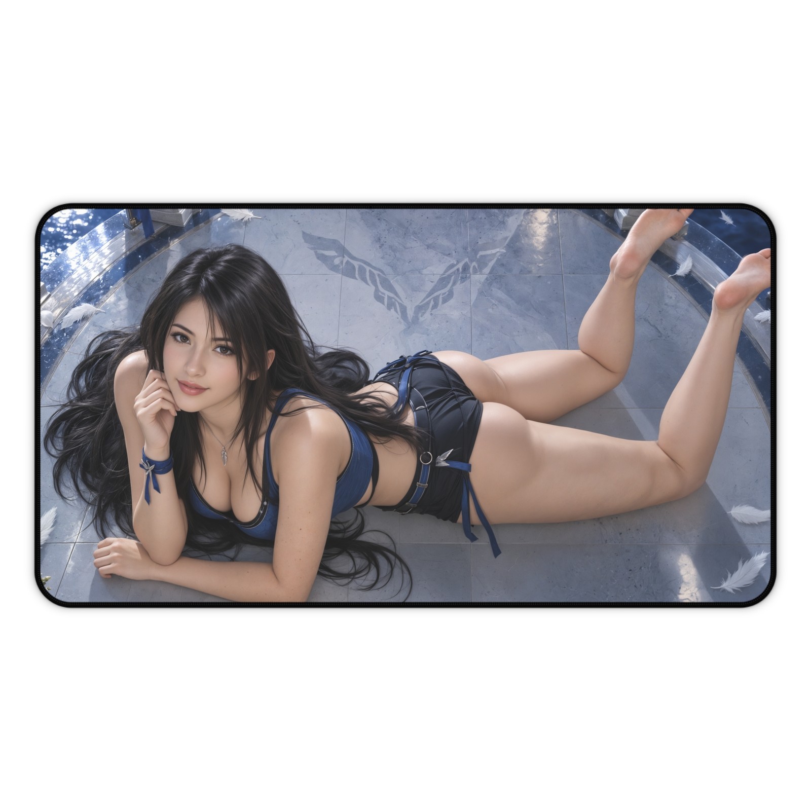 Tifa Lockhart Extended Desk Mat Large Gaming Mousepad Gamer Setup Gift