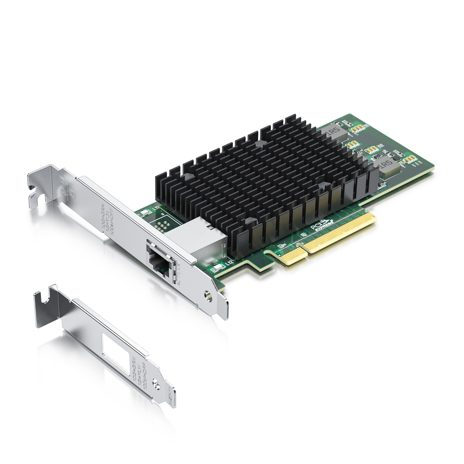 For Intel X540-T1 10Gb Network Adapter Card RJ45 Port w/ Intel X540-BT1 Chips