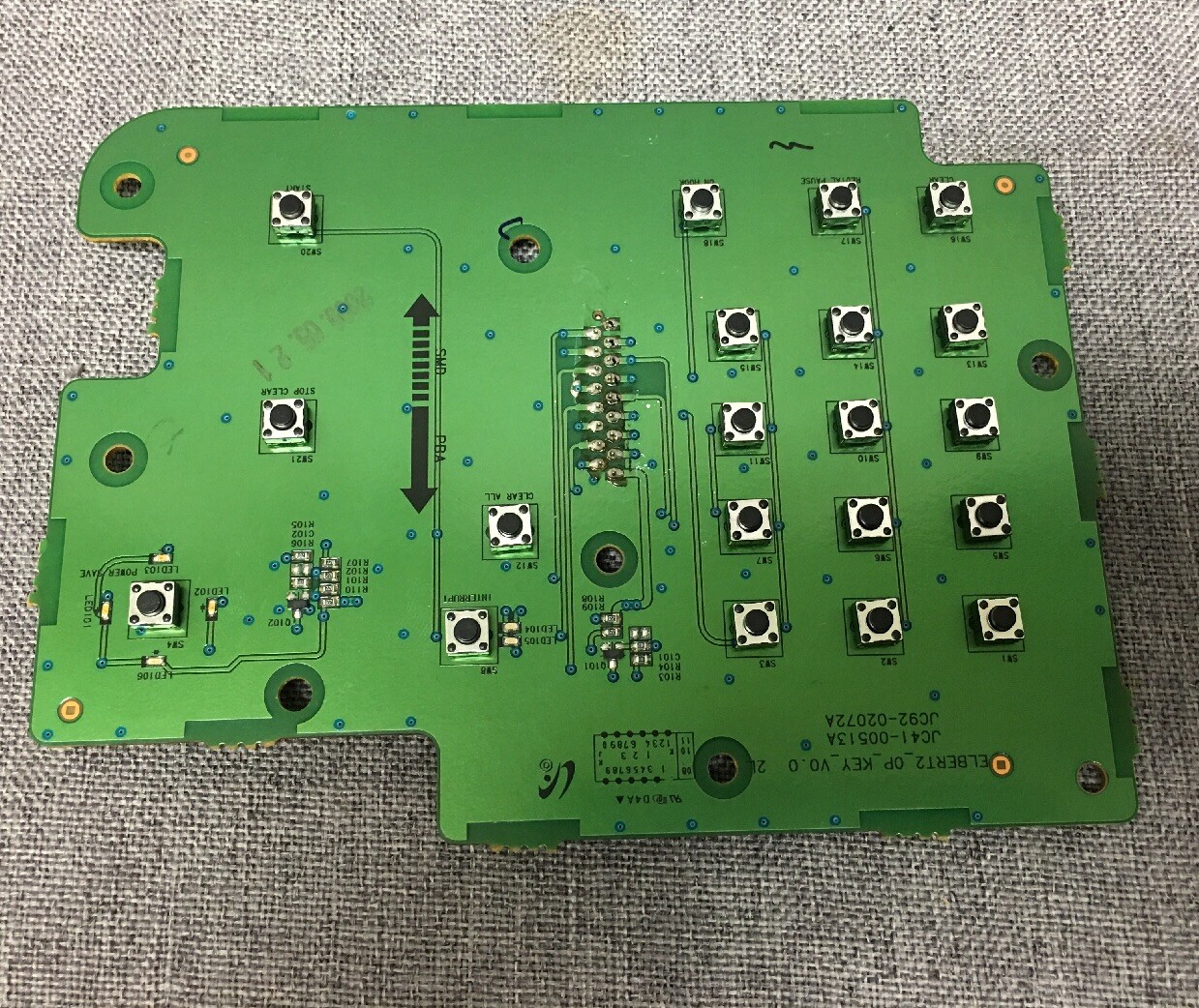 Samsung Control Panel JC92-02072a