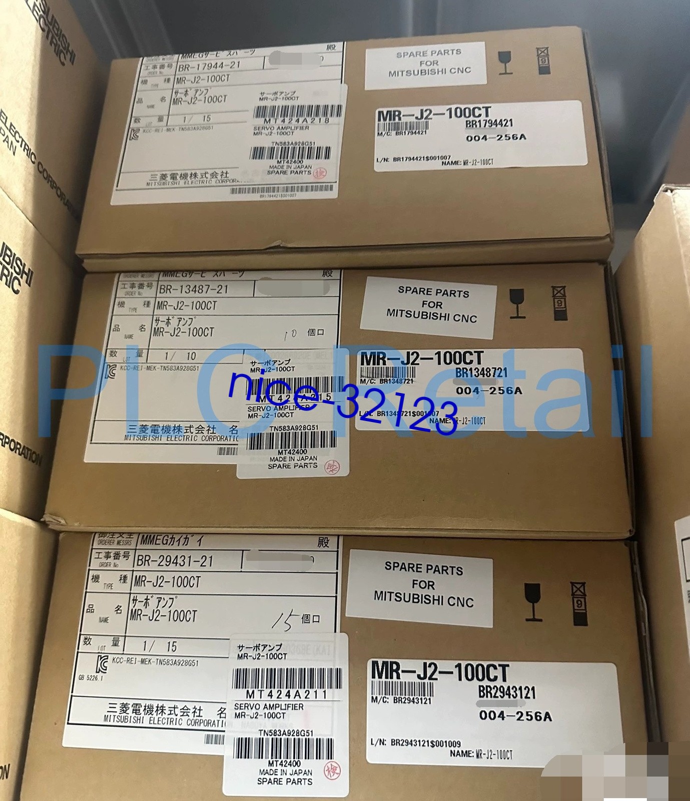 1PCS NEW Mitsubishi Servo Driver MR-J2-100CT FedEx or DHL