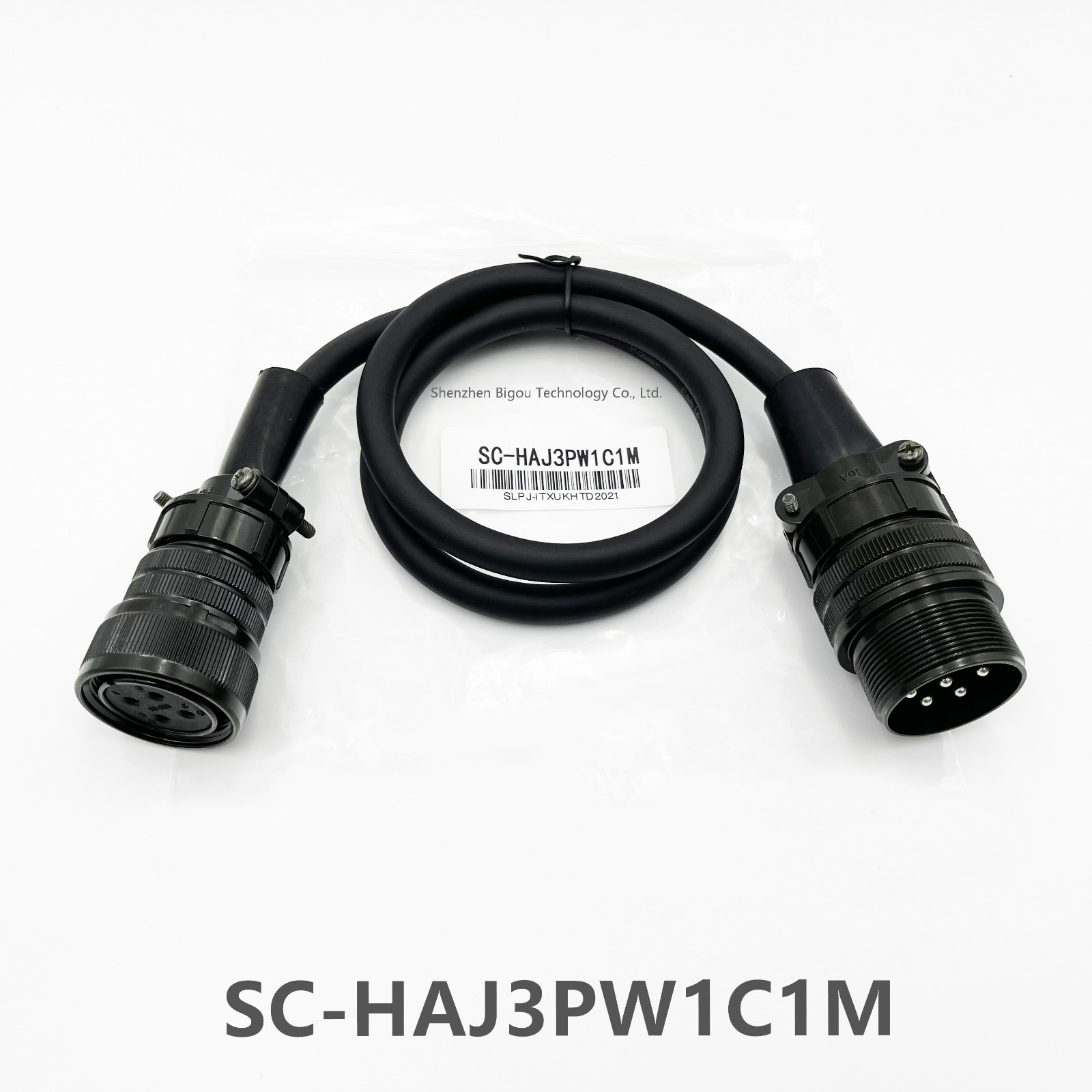 SC-HAJ3PW1C1M Replacement Servo Power Cable for Mitsubishi MR-J2S 1M
