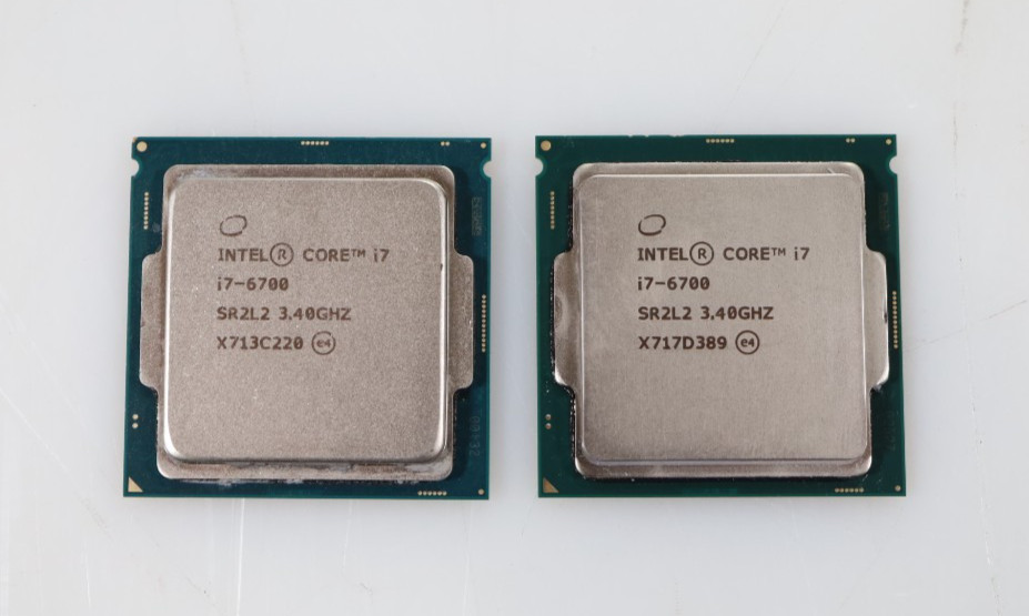 Lot 2x Intel Core i7-6700 3.4GHz Quad Core 8MB 65W LGA 1151 Processor SR2L2