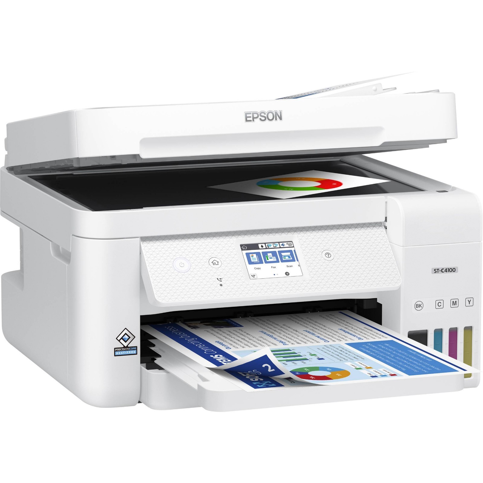 Epson WorkForce ST-C4100 Supertank Wireless All-in-One Color Printer NEW