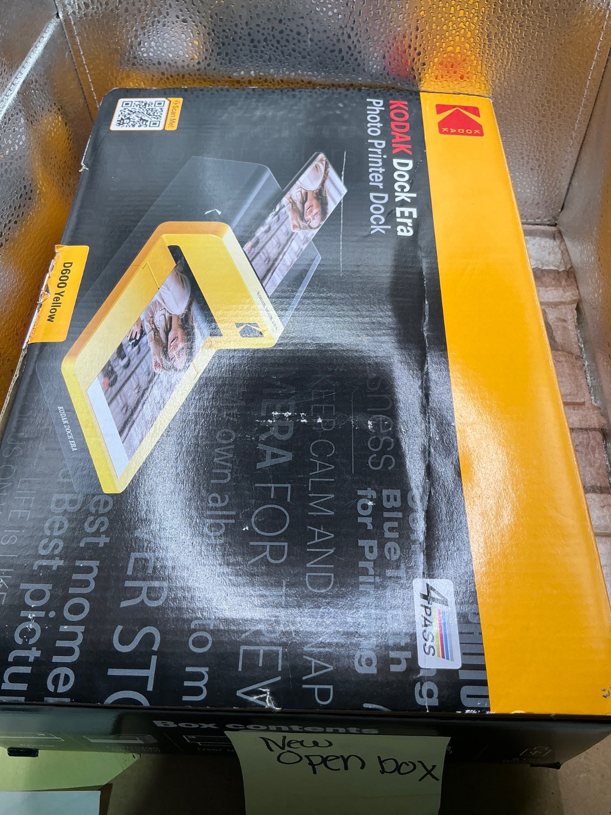 *NEW OPEN BOX* Kodak Dock Era Photo Printer Phone Dock & Bluetooth Connectivity