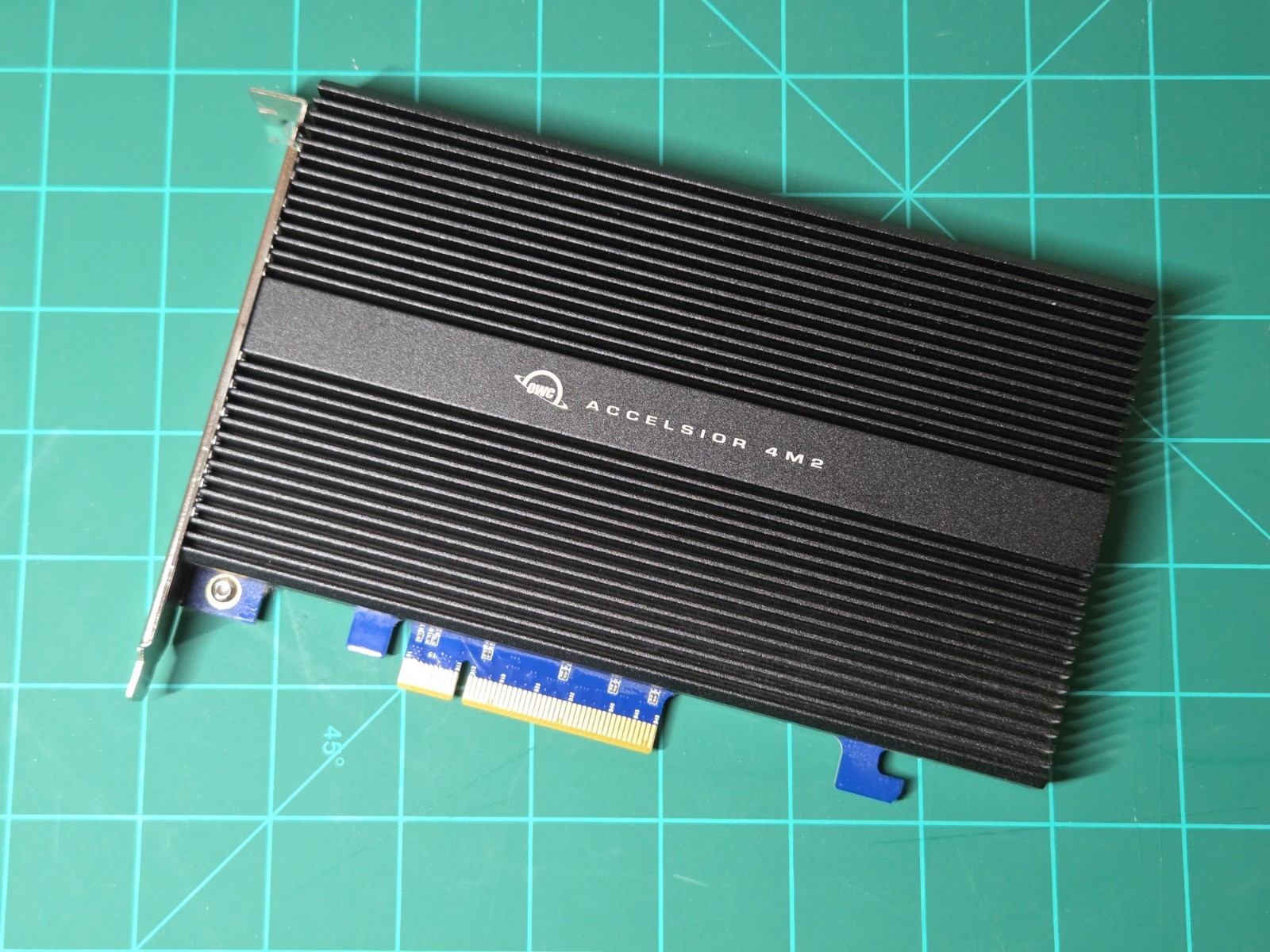 2TB OWC Accelsior 4M2 PCIe M.2 NVMe SSD Adapter Card