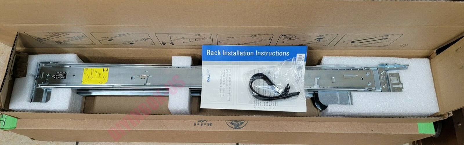 Dell PowerEdge R730 R530 830 R910 2U Sliding Ready Rail Kit H4X6X 0PWN3 0XV104