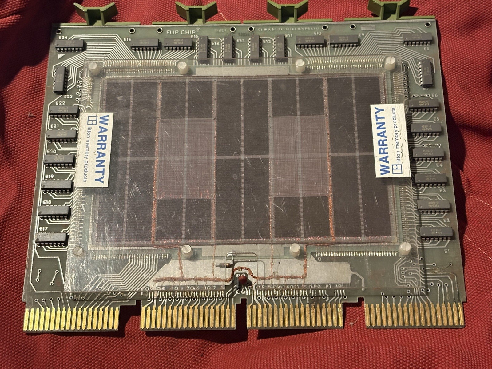 Litton Vintage 8K x 16 Memory Board Module Expansion Card MPN 30-10654
