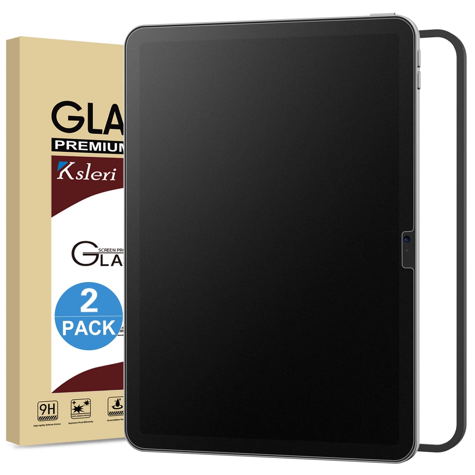 2 Pack Matte Screen Protector for iPad A16 2025 11th/iPad 10th 2022