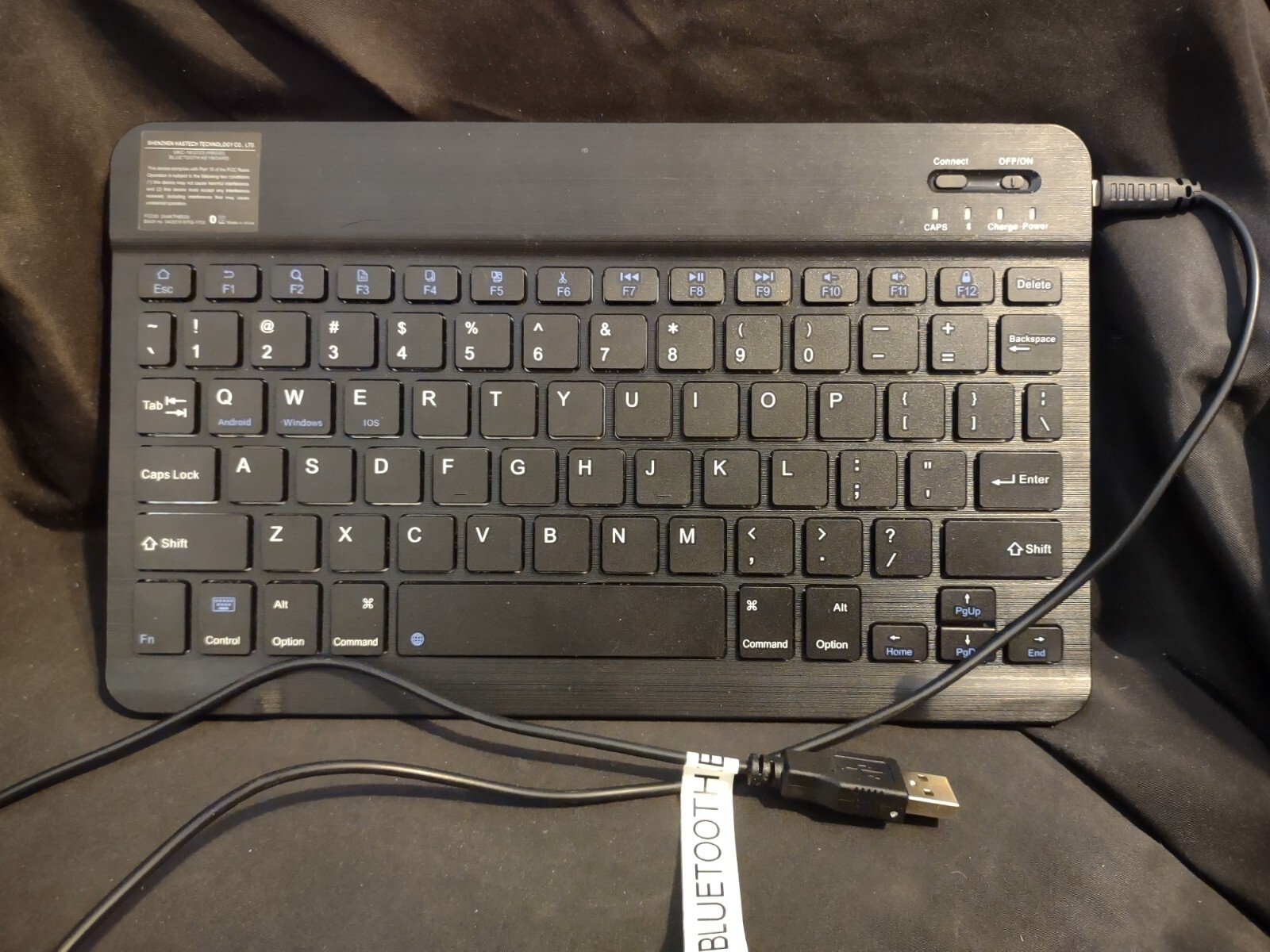 Shenzhen Hastech Technology HB030 Ultra Slim Bluetooth Wireless Keyboard