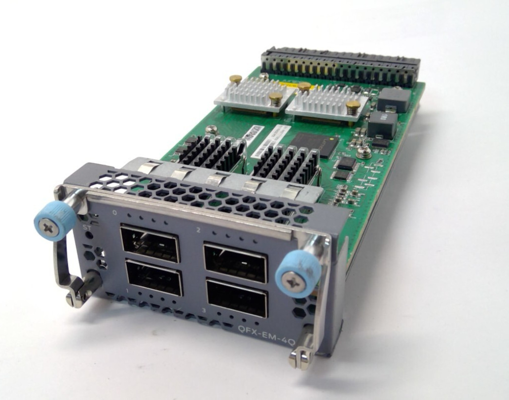 Juniper QFX-EM-4Q 4-Port QSFP+ Expansion Module for QFX5100 EX4600