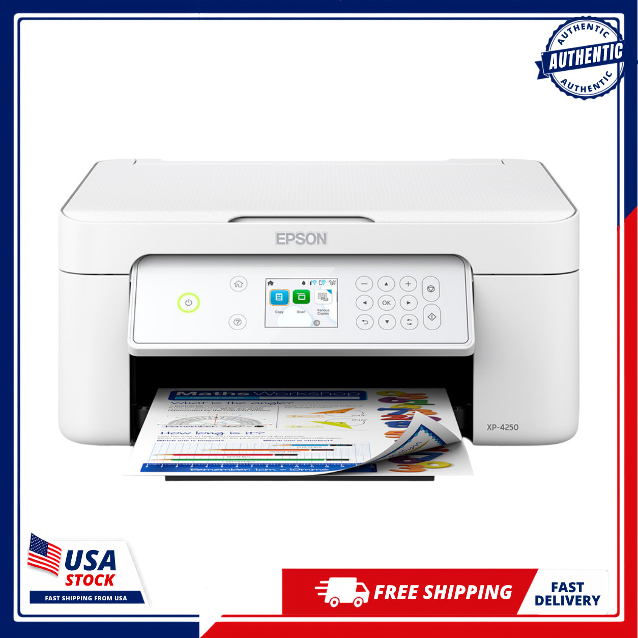 Epson Expression Home XP-4250 Wireless All-in-One Printer Color Inkjet