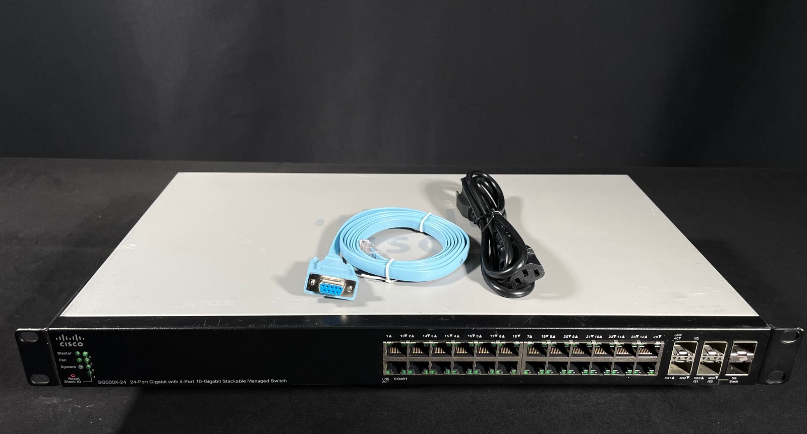 Cisco SG500X-24-K9 24 Port Stackable Managed Switch - Same Day Shipping