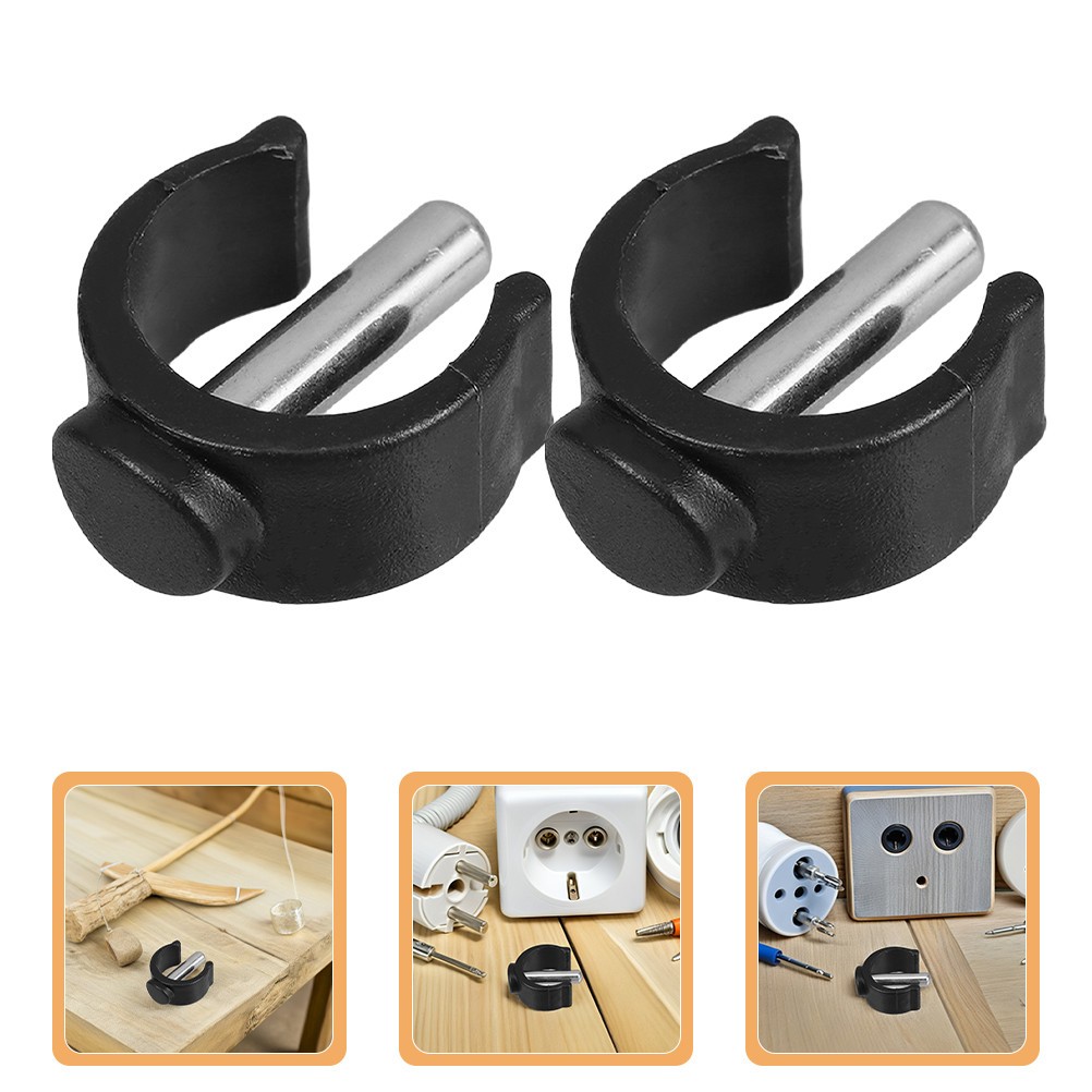 8Pcs Toilet Safety Rail Pin Lock Replacement Clips Durable for Home Use