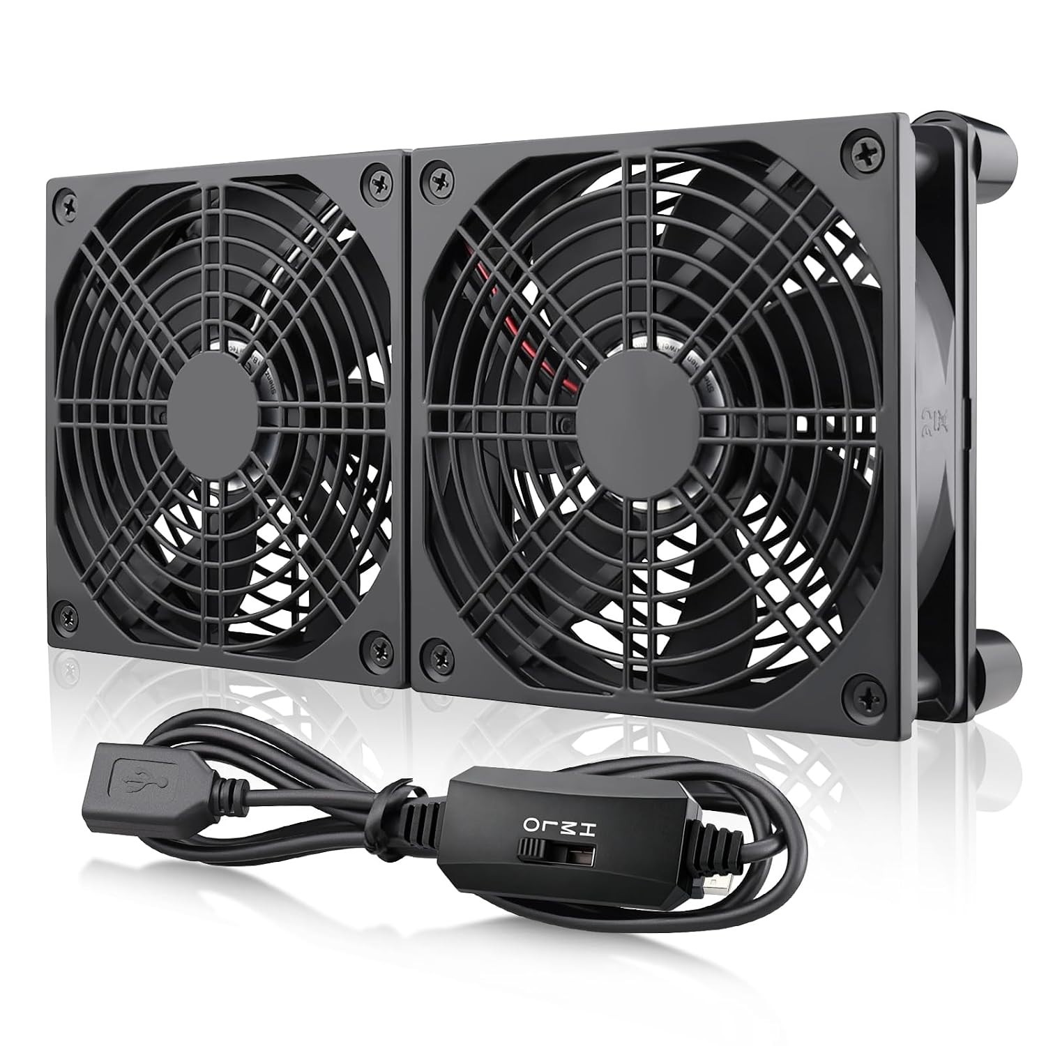 240mm Router Cooling Fan for Computer Cooler Small Box 5V USB