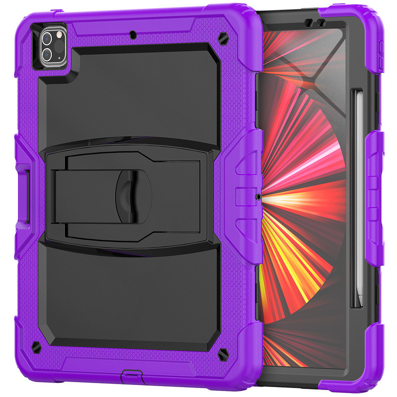 Heavy Duty Shockproof Rugged Stand Case Cover For iPad Pro 11" 12.9" 2021 2020