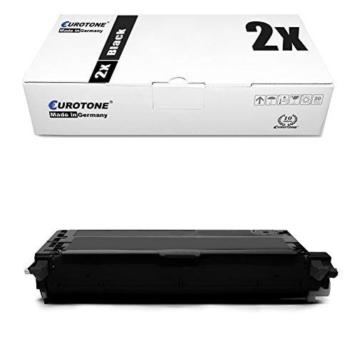 Eurotone 2x Ink Cartridge Compatible With Xerox 106R01395 Black